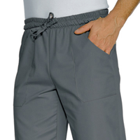 PANTALONI ELASTICO MISTO COTONE P